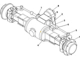 1001100334 Front Axle 307 Falcon Tier III | JLG