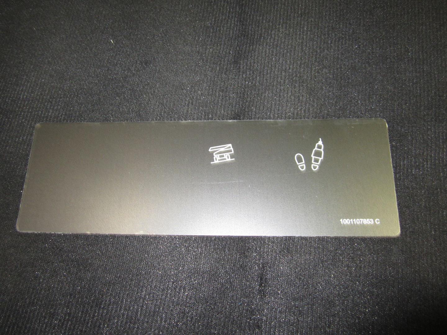 1001107853 Platform Display Decal | JLG