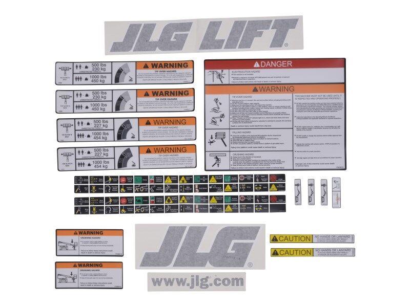 1001108720 Platf. Decals 800A Kit | JLG