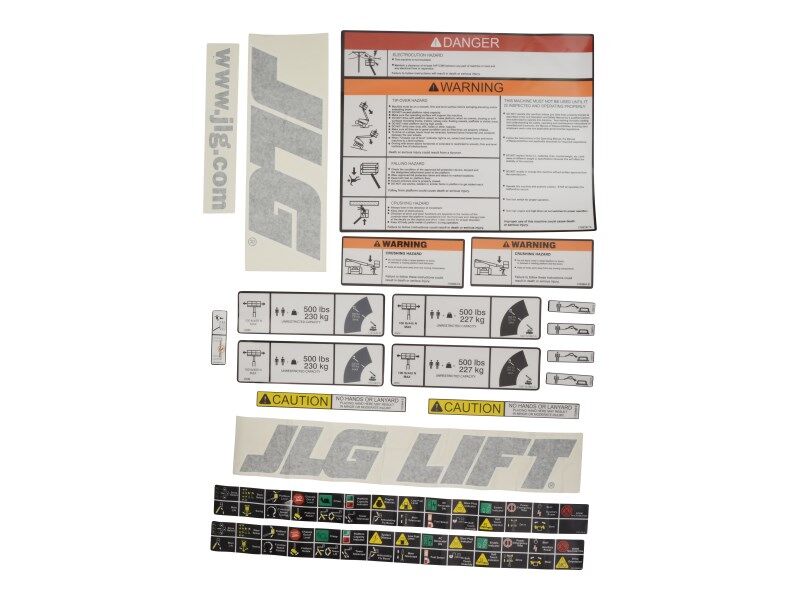 1001108721 Platf.Decal 800AJ Kit | JLG