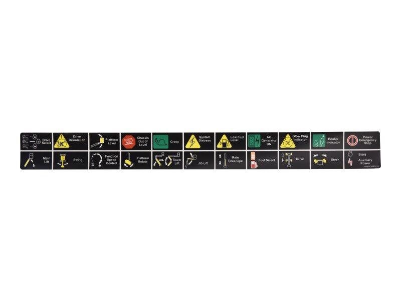 1001120010 Legend Plf Decal | JLG