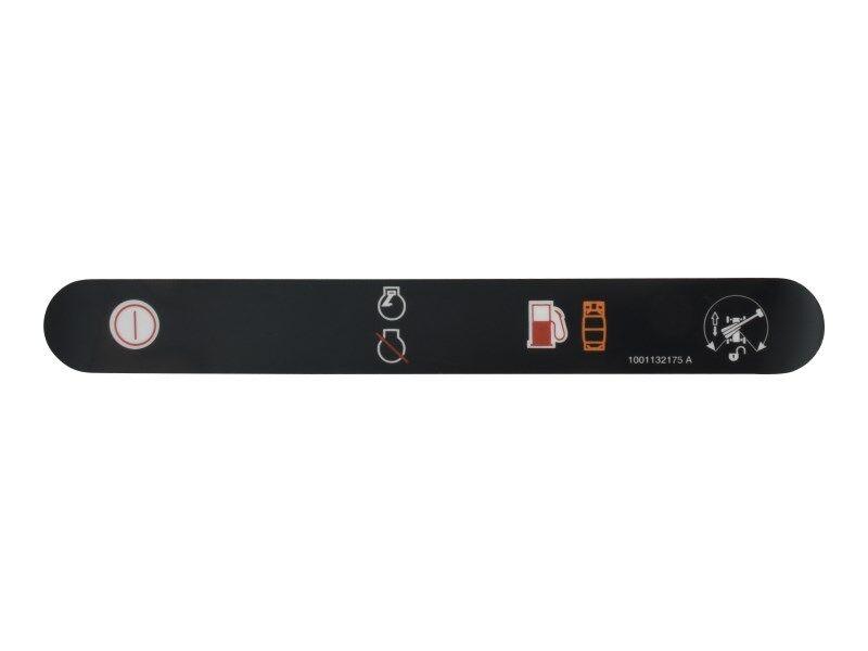 1001132175 Aux Power Stop Decal | JLG