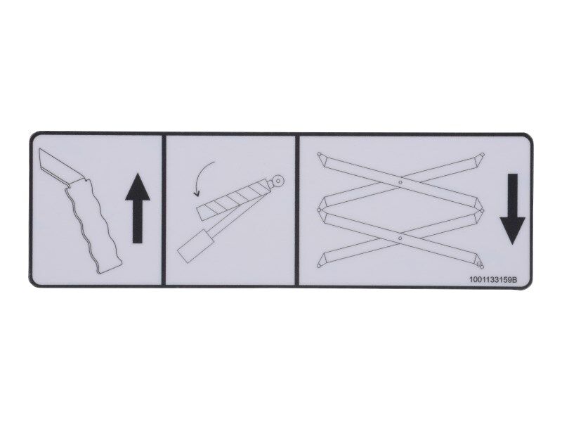 1001133159 Safety Prop Decal | JLG