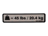 1001139408 Decal, Fire Extinguisher Weight | JLG