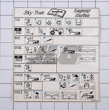 1001143904 Decal, Maintenance Chart | JLG