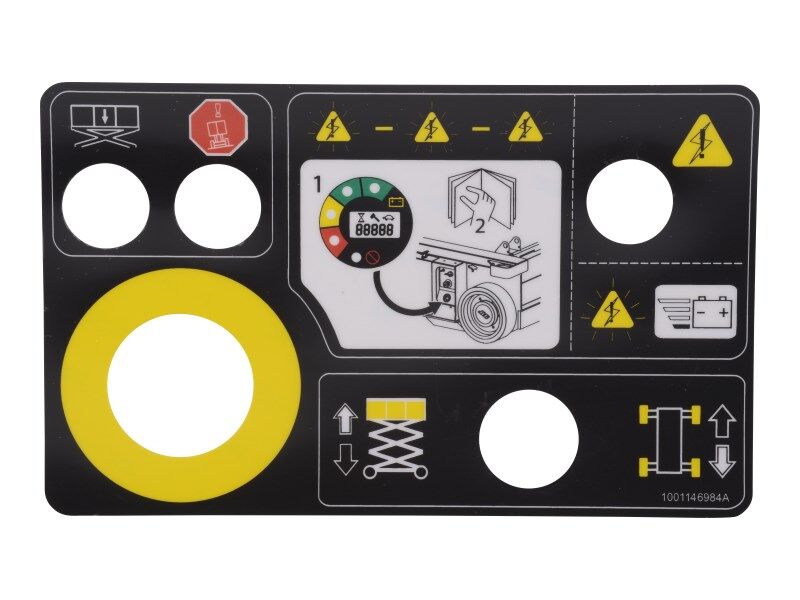 1001146984 Platform Control Decal | JLG