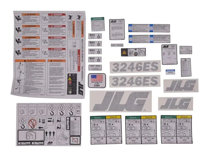1001149799 3246ES Decal Kit (Service) | JLG