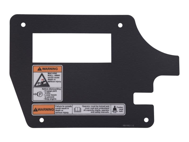 1001158319 Overlay Left Hand Ansi Decal | JLG