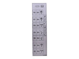 1001189328 Decal, Fuse Panel, Logic Harness | JLG