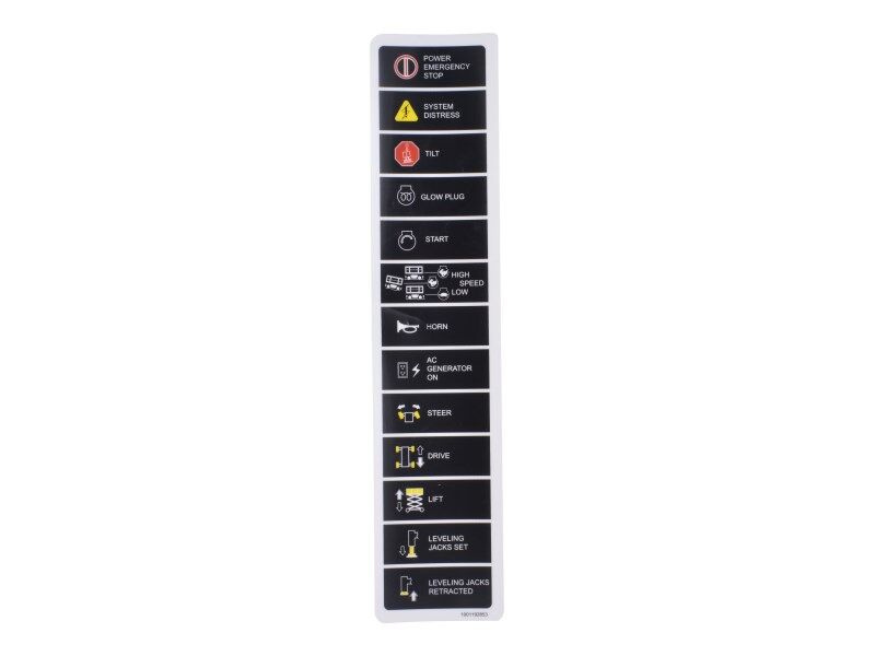 1001192853 Legend Decal | JLG