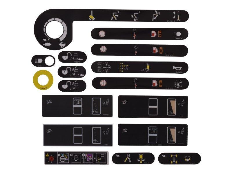 1001241339 (Service) Pltfrm Box Decal Kit | JLG