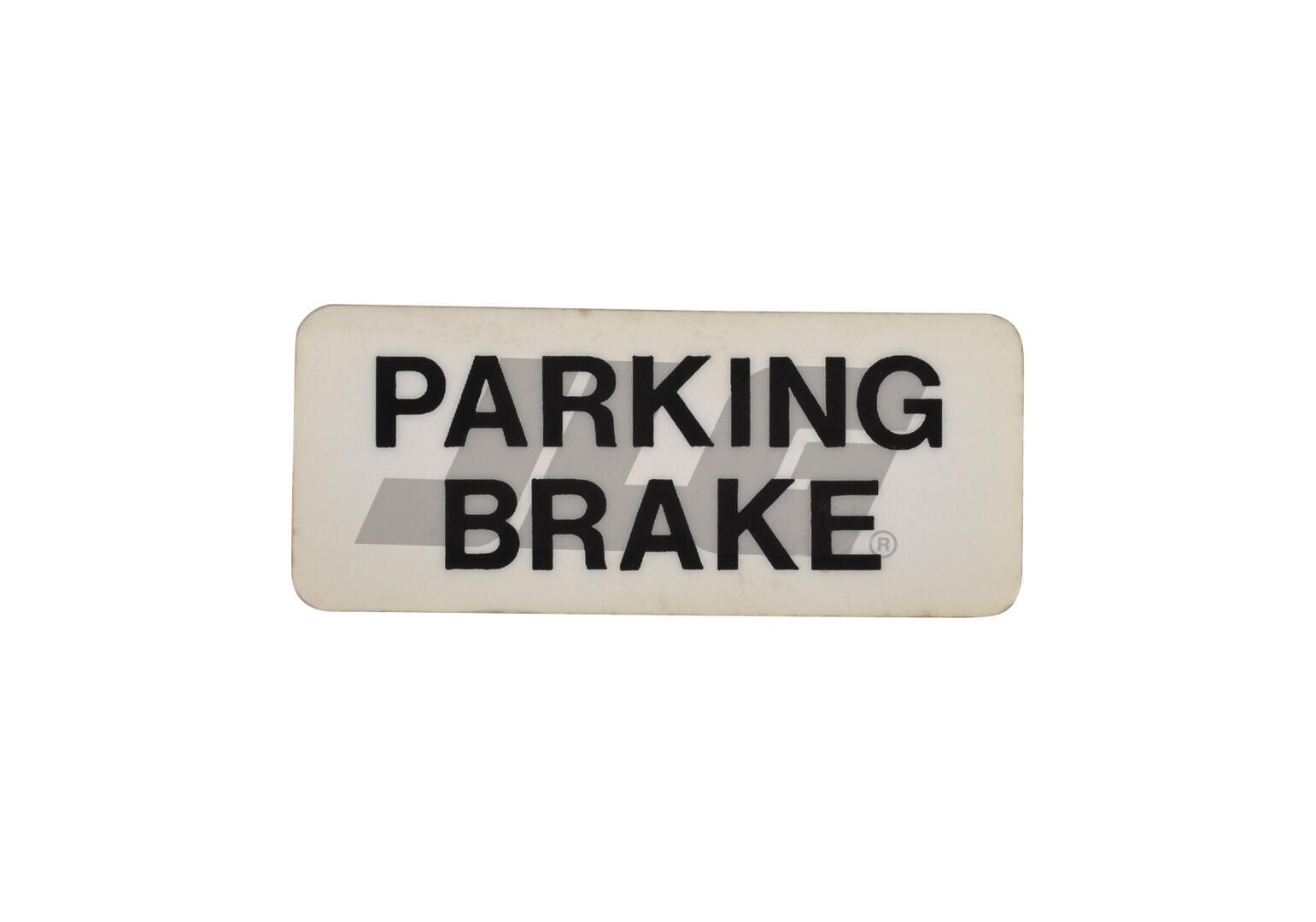 10124755 Parking Brake Light (Supersedes 24755A) Decal | JLG