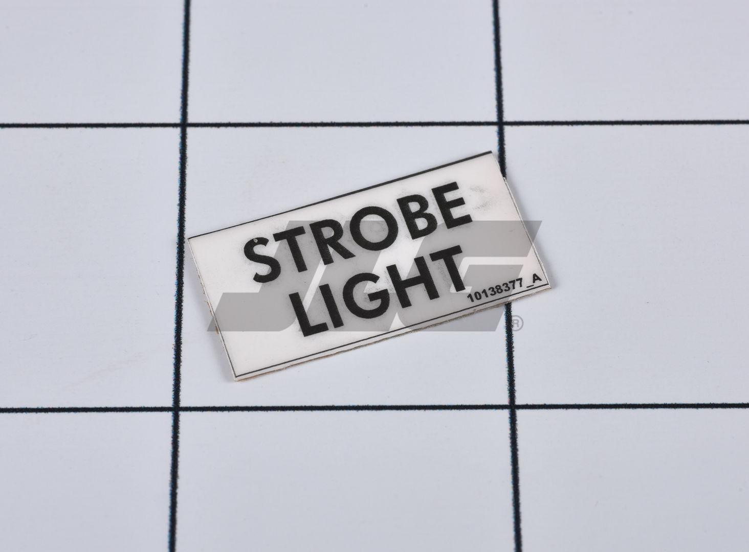 10138377 Strobe Light (Lull #38377A) Decal | JLG