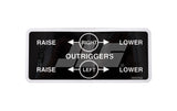 10138929 Decal, Outrigger Control | JLG