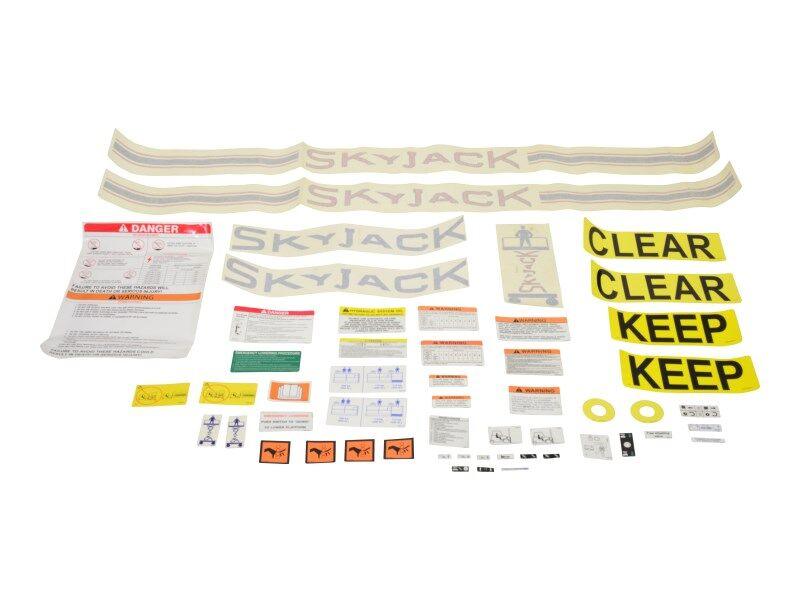 122837 SJIII Compact Decal Kit | Skyjack