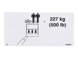 139689 Label Vl Platform Capacity | Skyjack