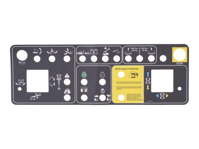 147575 Pltfm Ctrl Panel Decal | Genie
