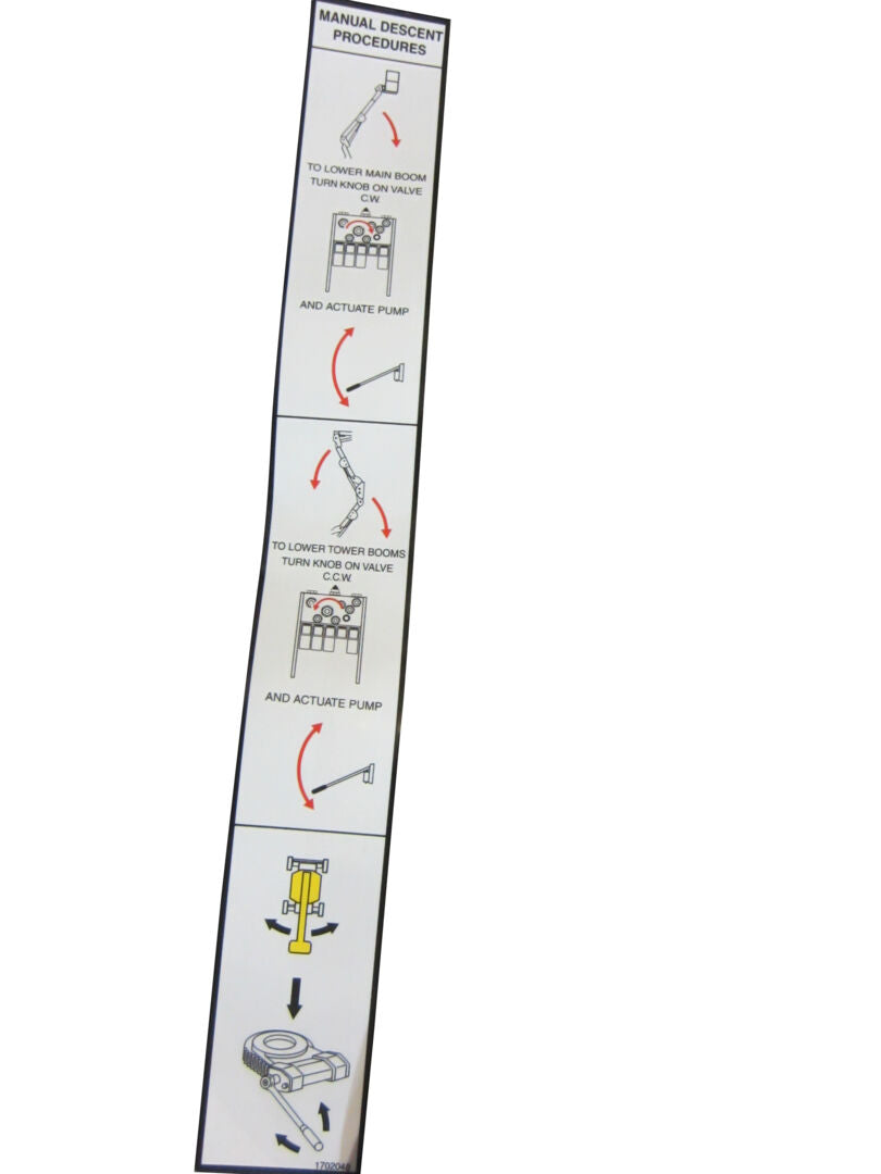 1702048 Man Descent (Dom) Decal | JLG