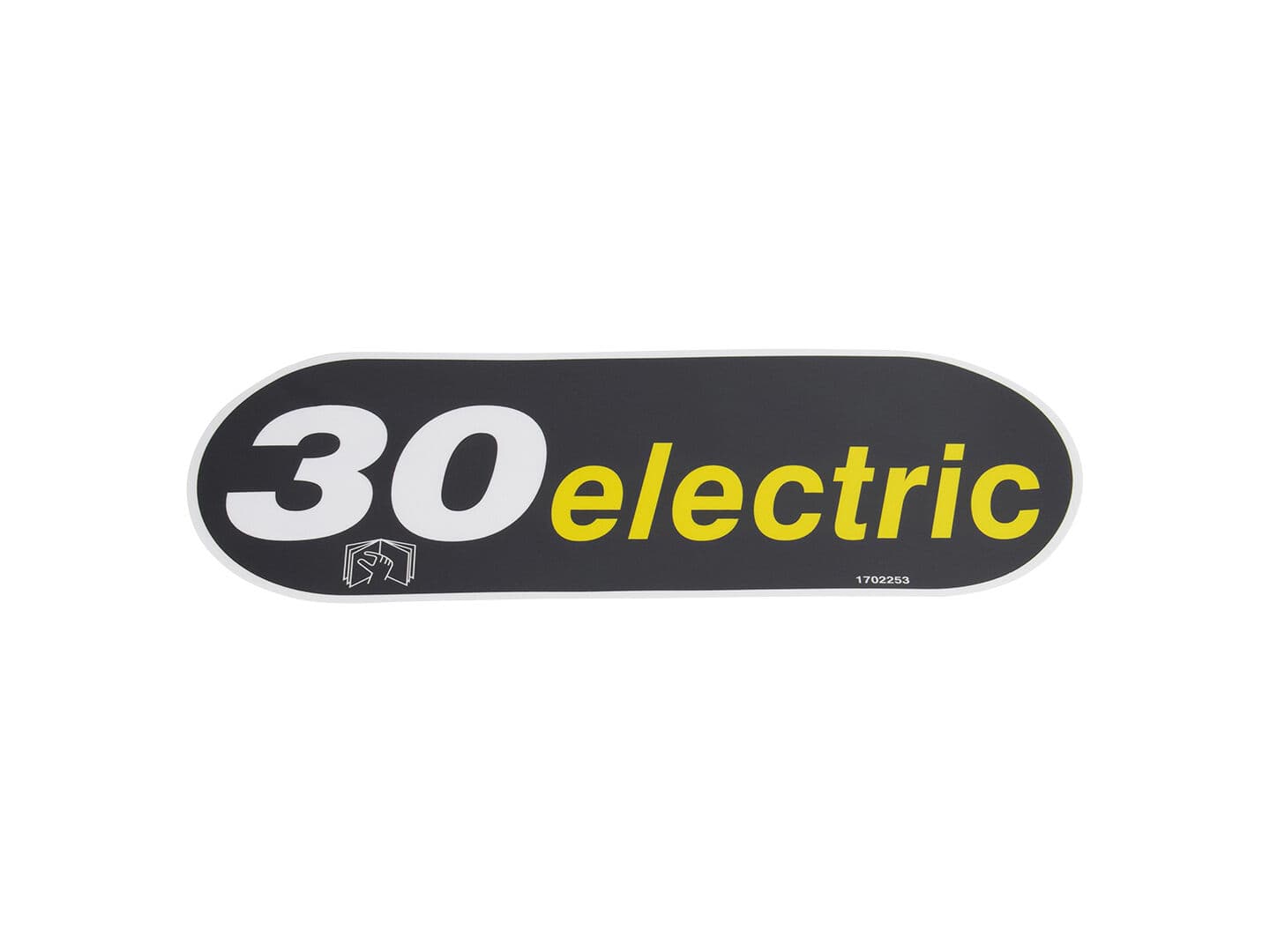 1702253 30E (Manual) Decal | JLG