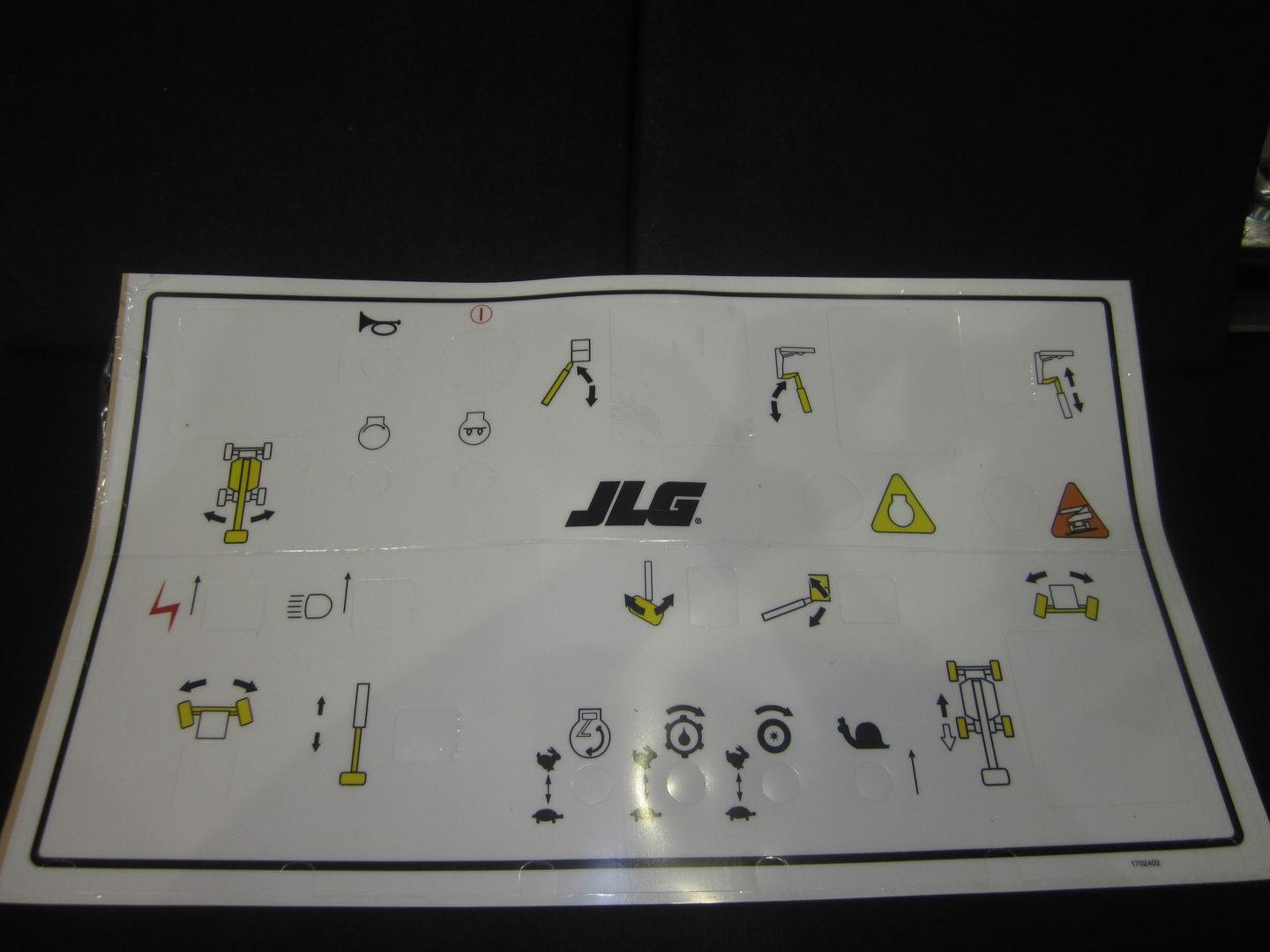1702402 Console Box Decal | JLG