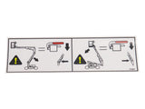 1702561 Decal, Man Descent | JLG
