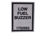 1702562 Decal, (Low Fuel Ind) | JLG