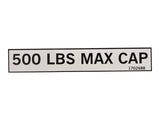 1702688 Decal, 500Lb Cap | JLG