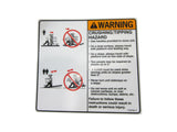 1703784 Decal, Warning-Crushing | JLG