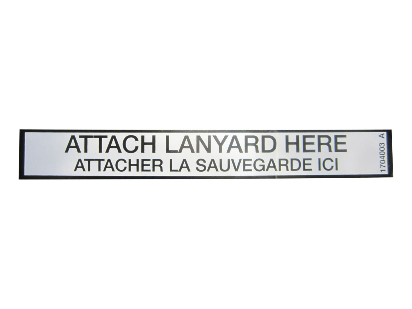 1704003 Lanyard Attach (Can) Decal | JLG