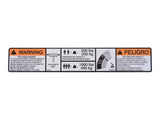 1704098 Decal, Dual Cap (Dom2) | JLG