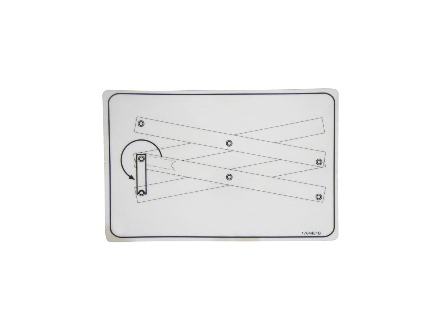 1704481 Safety Prop Decal | JLG