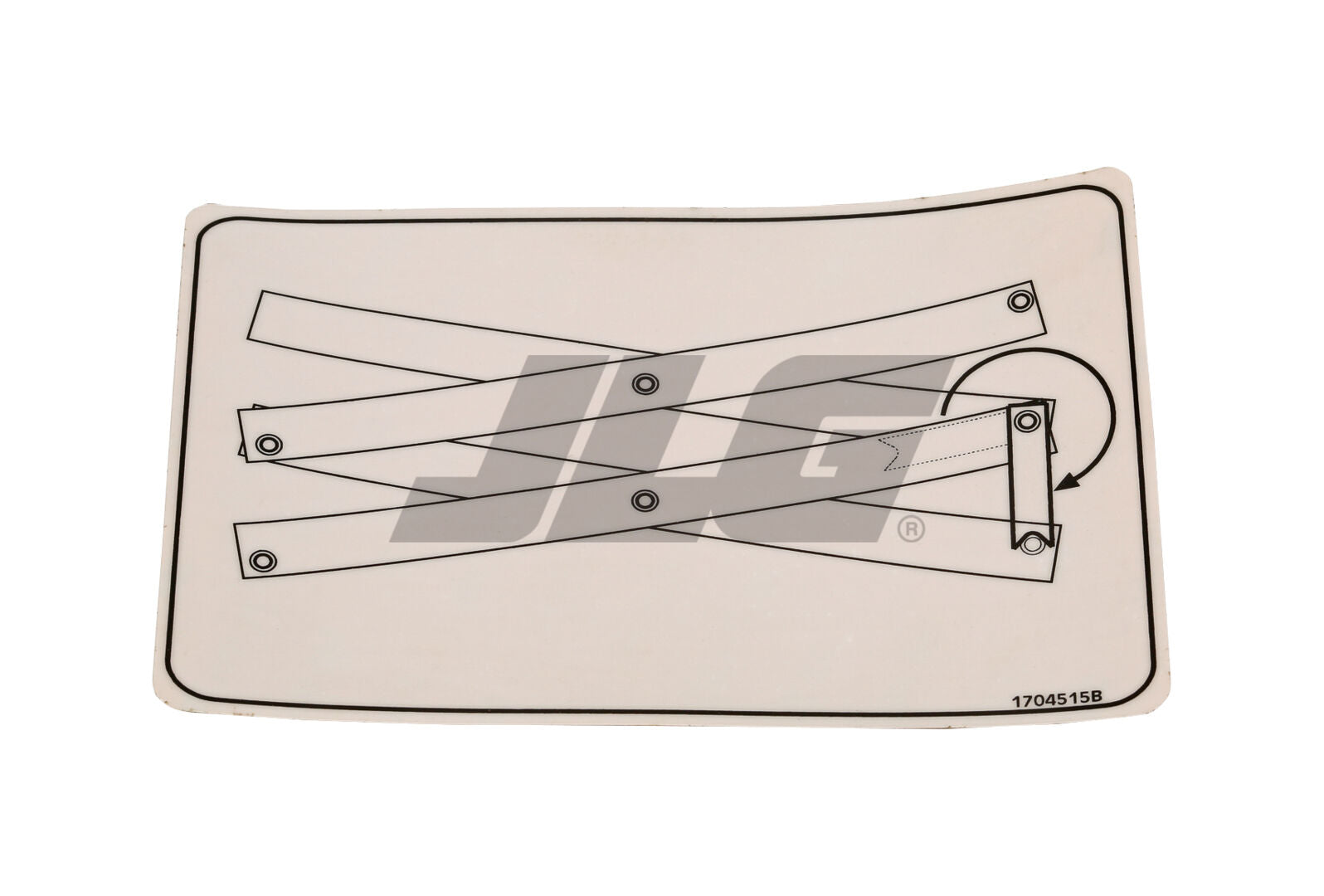 1704515 Safety Prop Decal | JLG
