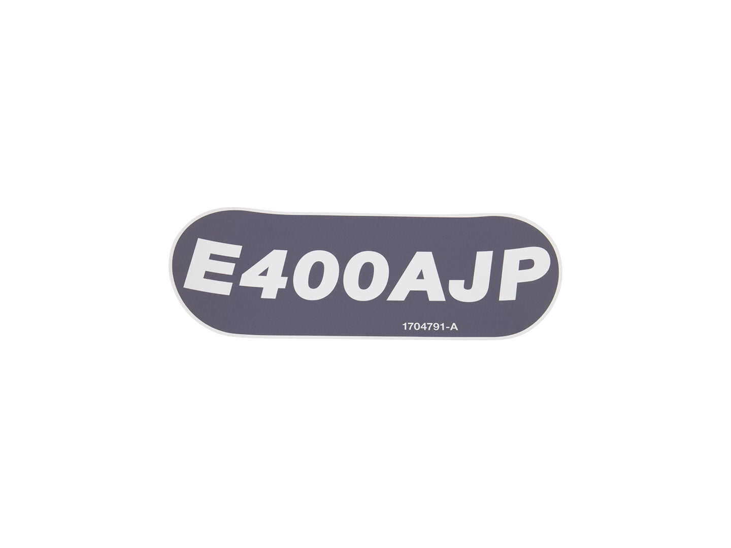 1704791 Model Designatn E400AJP Decal | JLG
