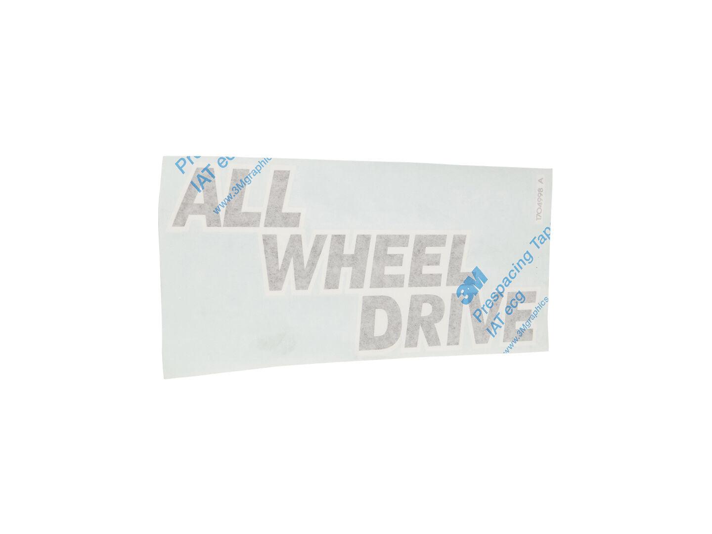 1704998 All Wheel Drive Decal | JLG