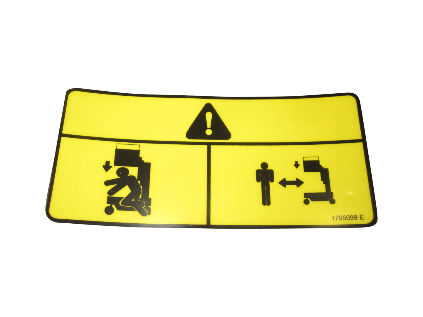 1705099 Crushing Hazard Decal | JLG