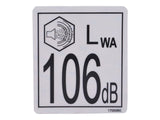 1705980 Decal, 106 Db | JLG