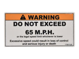 1706112 Decal, Speed Limit | JLG