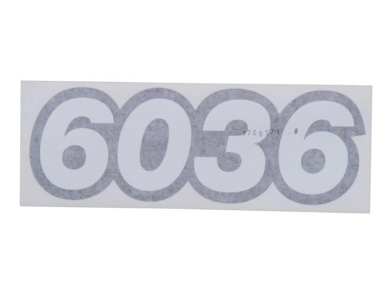 1706171 6036 Model Number Decal | JLG