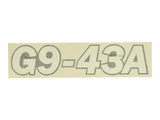 1706188 Decal, G9-43A | JLG