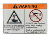 1706300 Decal_Ether Warning | JLG