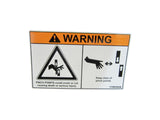 1706302 Decal_Pinch Point Boom Holes | JLG