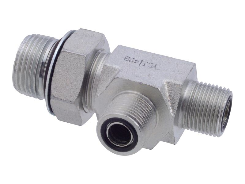 2221084 Run Tee Orfs/Orb/Orfs- 8-1 Fitting | JLG