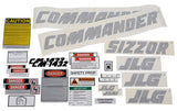 2900843 Decal, Kit Cm1432 Dom Blk | JLG