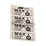 2901703 Decal, Max Tire (D/C/E/L/A/B/J) | JLG