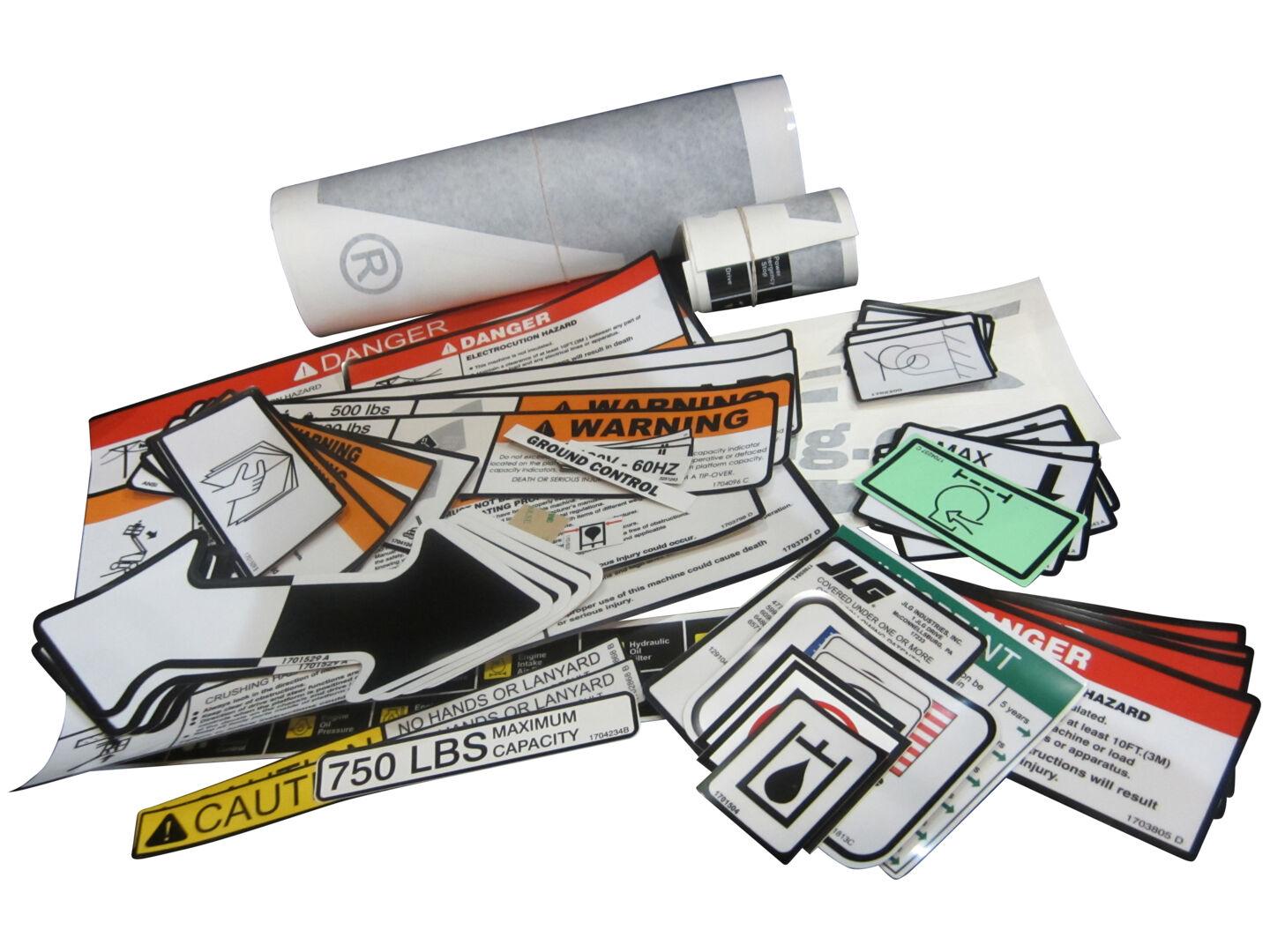 2910034 601S) Decals (Dom/Csa | JLG