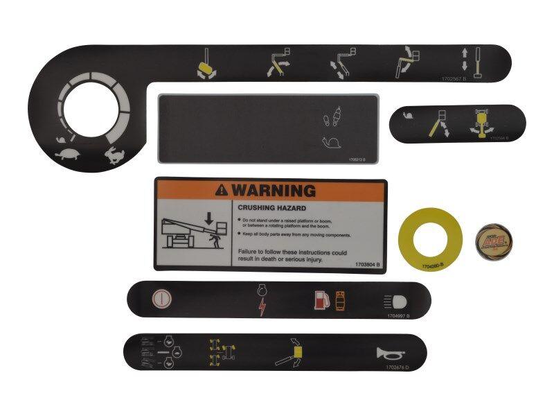 2915133 Platform Console Decal Kit | JLG