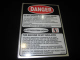 3251549 Nameplate, Danger | JLG