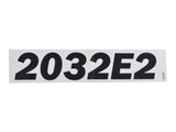 3252567 Nameplate, Model Tag | JLG