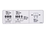 3252750 Nameplate, Cap (Ext Deck)C/D/L/B/J | JLG