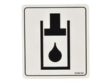 4100181 Decal Hydraulic Oil | JLG